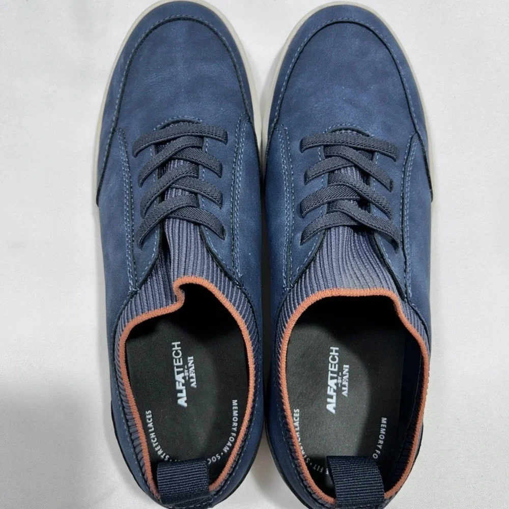 Alfani Men's Carson Low Top‎ Sneaker Color Navy US 8M